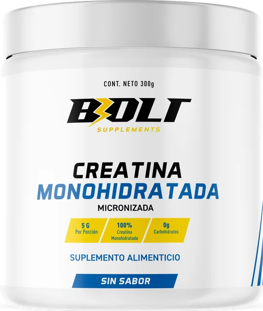 Creatina Monohidratada Sin sabor